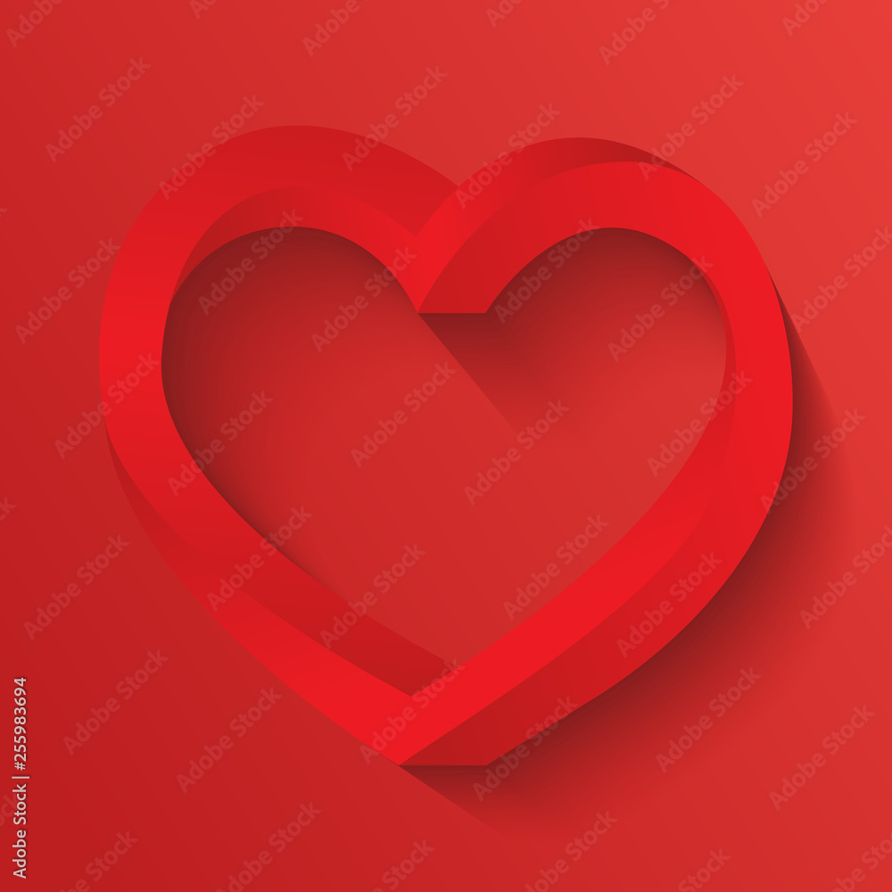 Heart shape from paper vector background. Valentines day. Love Invitation card. Heart shape from paper vector background. Valentines day. Love Invitation card.
