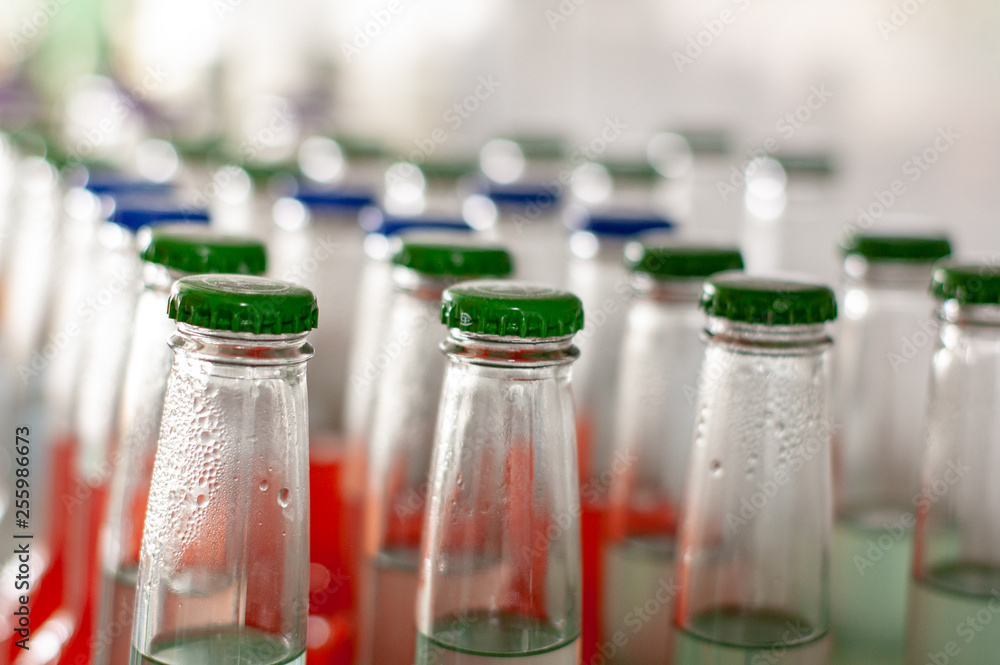 bottles of water bottles of water