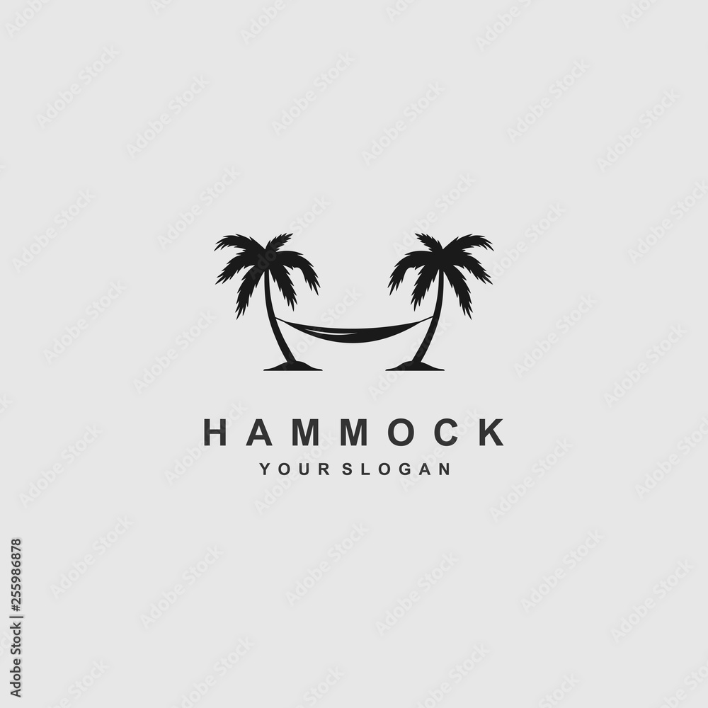Hammock logo template