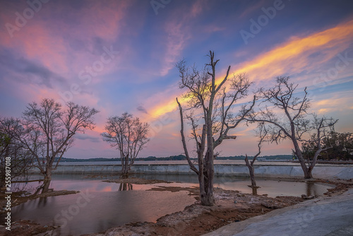 Panorama Sunset of  batam bintan Wonderful Indonesia photo