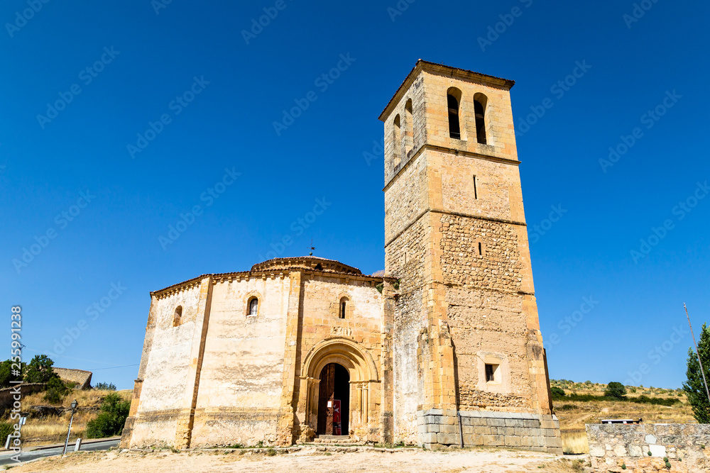 Iglesia de la Vera Cruz in Segovia, an ancient Templar church. Castilla Y Leon, Spain