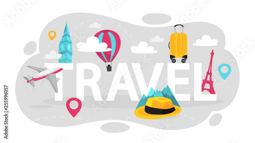 Summer vacation and travel concept. Idea of tourism