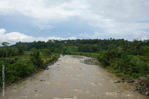 landscape of the big river