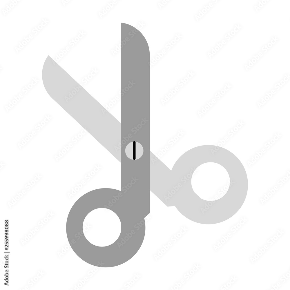 scissors utensil symbol isolated scissors utensil symbol isolated