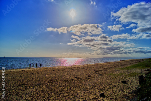 Ein Spaziergang am Strand 