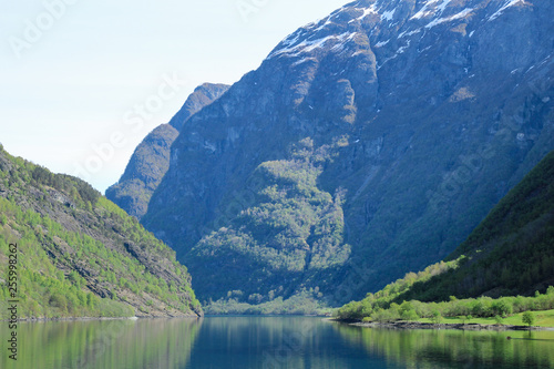 Majestic landscape of fjord in Norway