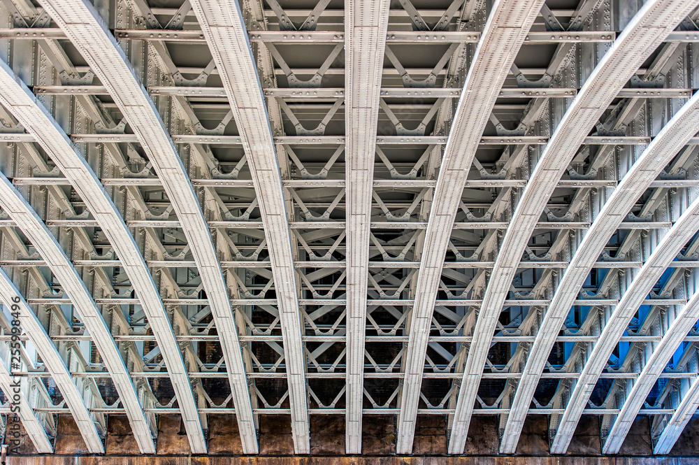 Underneath Blackfriars Bridge in London, England Underneath Blackfriars Bridge in London, England
