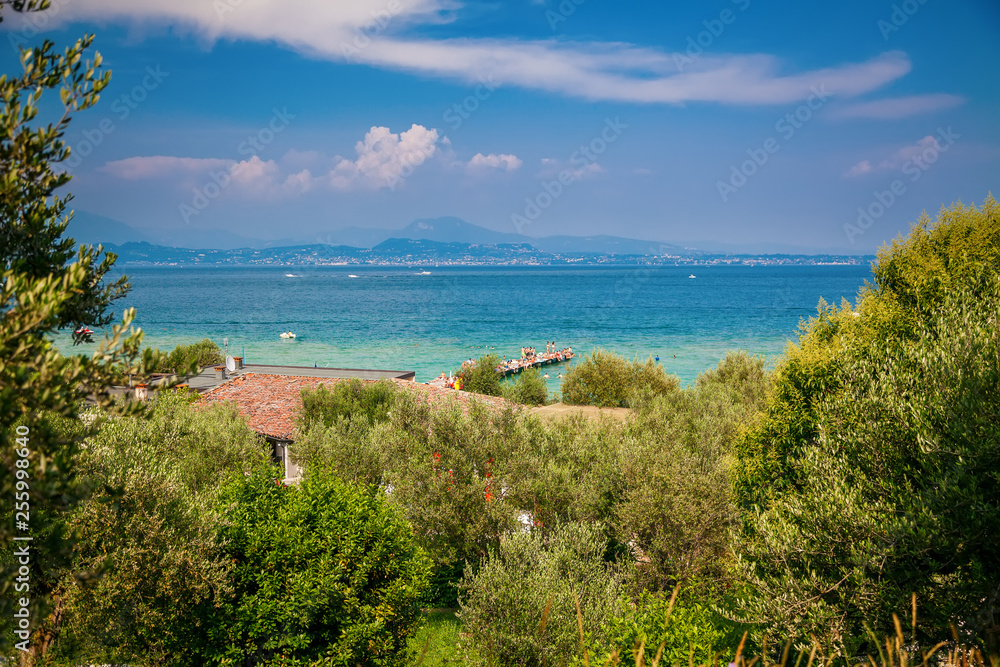 beautiful view of the Lake Garda