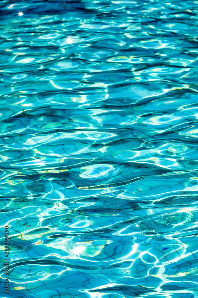 water wave on the water in the pool for background water wave on the water in the pool for background