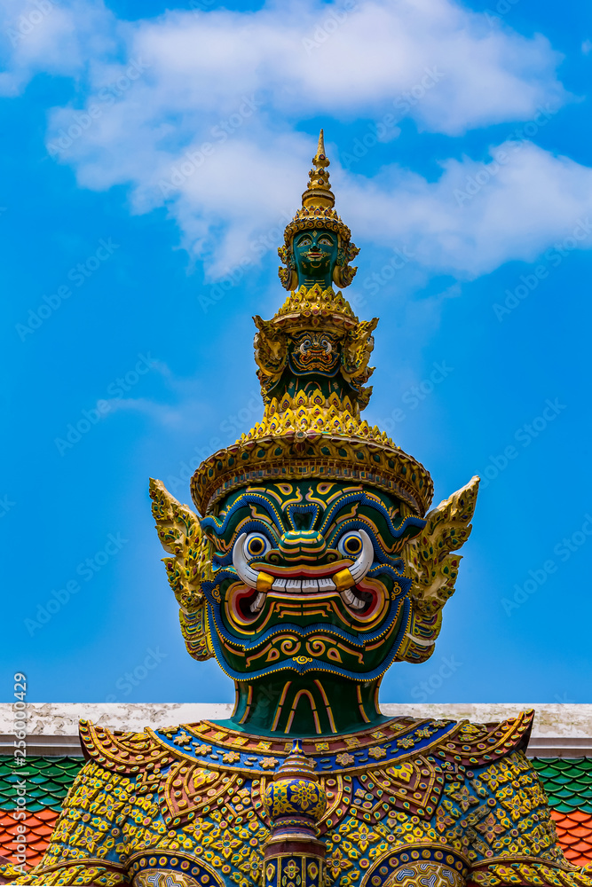 Giant Tosakan in the Grand palace, Bangkok