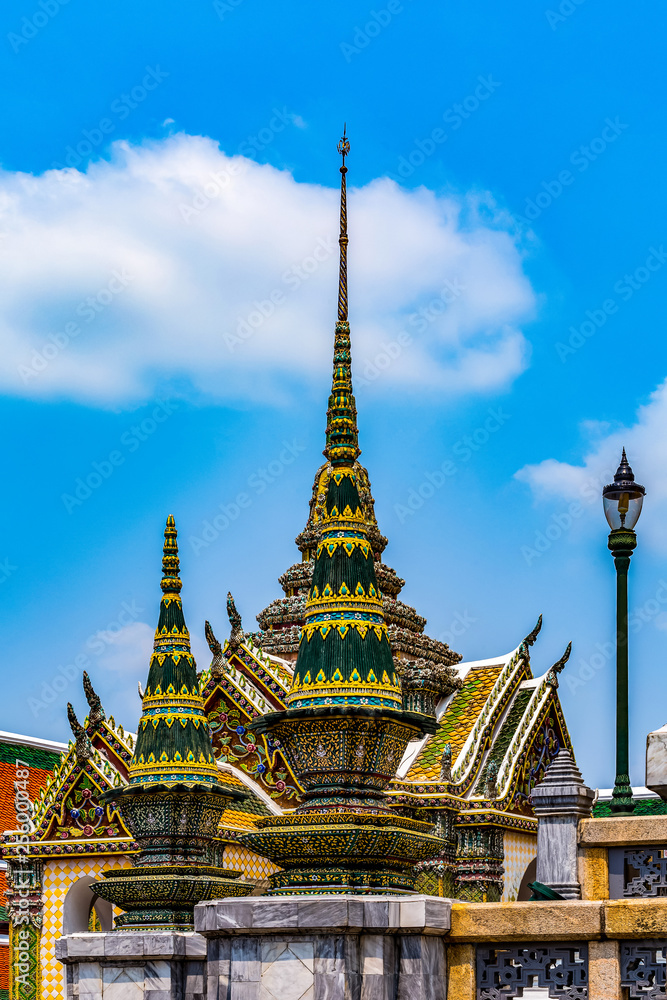 Fototapeta premium Pagoda roof in the Grand Palace