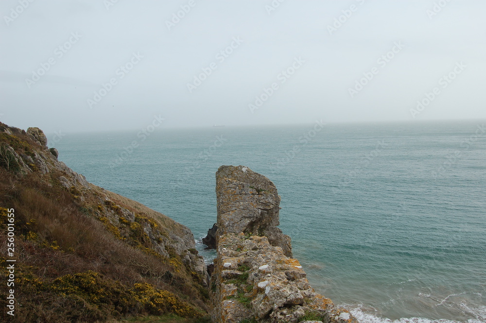 Pembroke Cliffs and Ocean