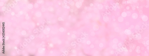 Gentle pink soft focus background.