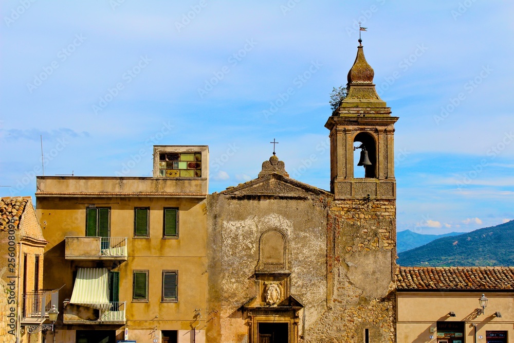 Fototapeta premium bell tower in Sicily
