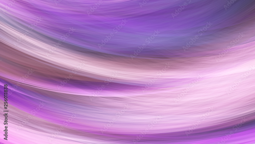 Fototapeta premium Abstract colorful chaotic violet shapes. Creative painted texture. Fantastic 3D rendered digital fractal illustration.