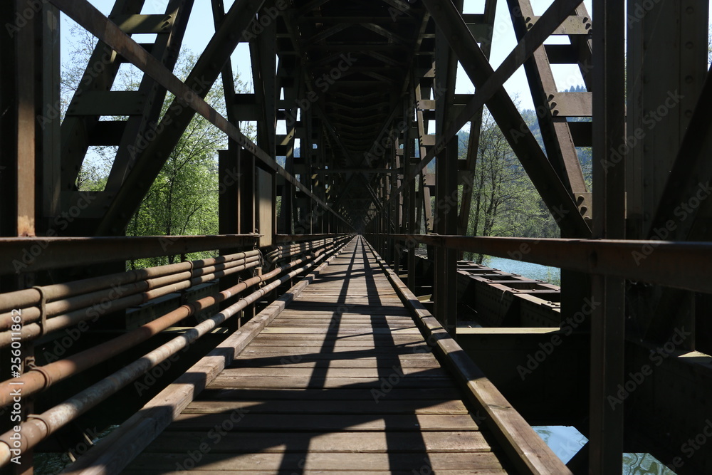 Eisenbahnbrücke in Kärnten Eisenbahnbrücke in Kärnten