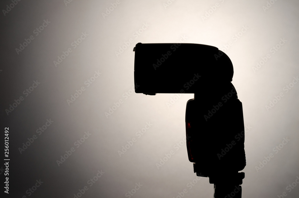 Camera Flash Silhouette