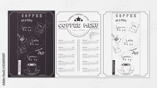 Coffee Menu Design
