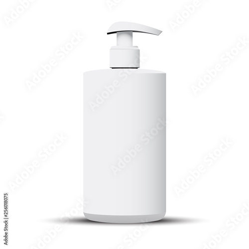 liquid soap dispencer bottle mockup