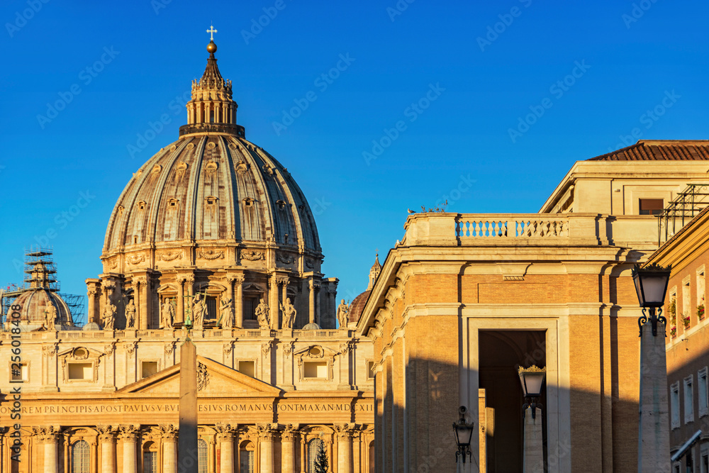 Obraz premium Saint Peter Basilica in Vatican Rome