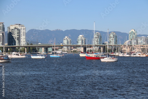 Urban Vancouver view cityscapes downtown yaletown