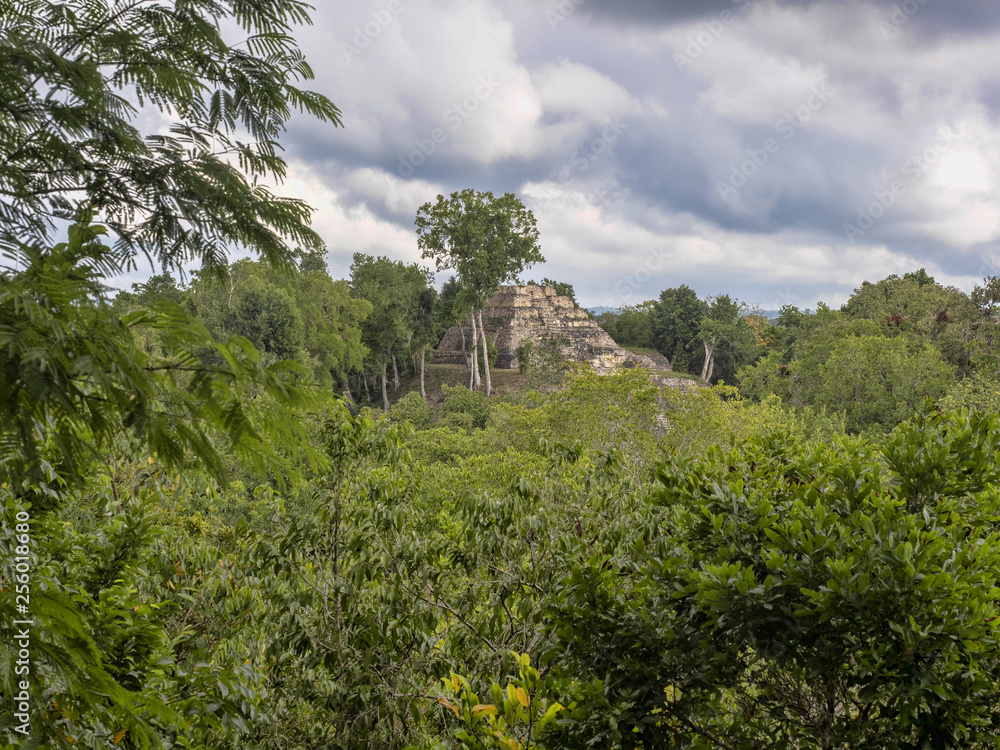 Yaxha Nakum Naranjo National Park, Mayan Archaeological Monument, Guatemala