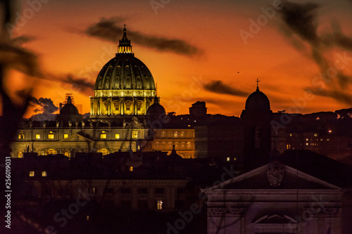 Photography Saint Peter Basilica in Vatican Rome