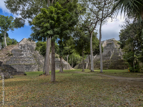 Yaxha Nakum Naranjo National Park, Mayan Archaeological Monument, Guatemala photo