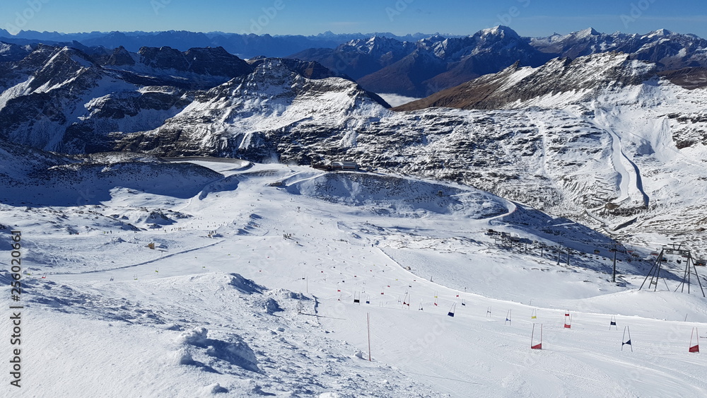 Ski region Moelltal in Austria