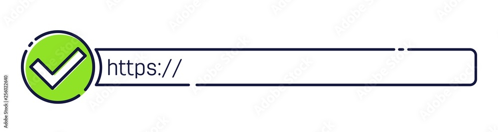 Creative vector illustration of http, https protocol connection ssl encryption web site isolated on transparent background. Art design safe, secure browsing template. Abstract concept graphic element Creative vector illustration of http, https protocol connection ssl encryption web site isolated on transparent background. Art design safe, secure browsing template. Abstract concept graphic element