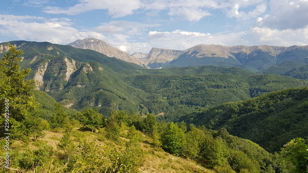Mountains near Giulianova in Italy Mountains near Giulianova in Italy