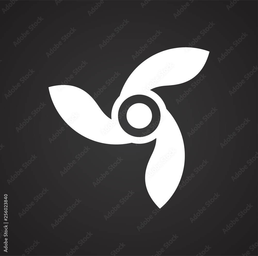 Propeller icon on background for graphic and web design. Simple vector sign. Internet concept symbol for website button or mobile app. Propeller icon on background for graphic and web design. Simple vector sign. Internet concept symbol for website button or mobile app.