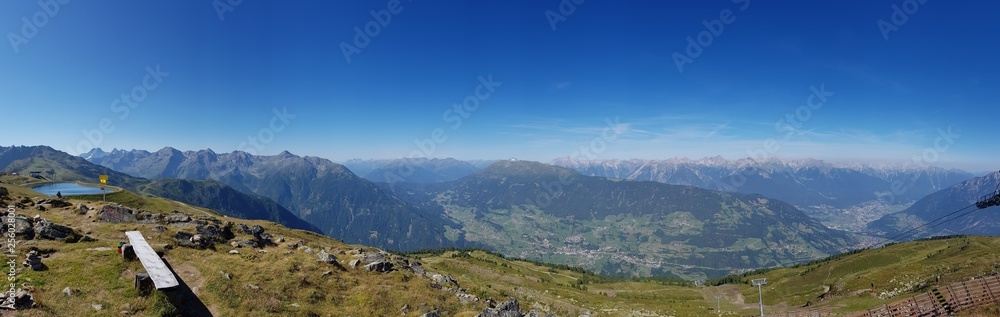 Landscape near Jerens in Austria