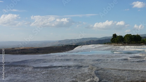 Pamukkale, Turkey Natural tavertine pools