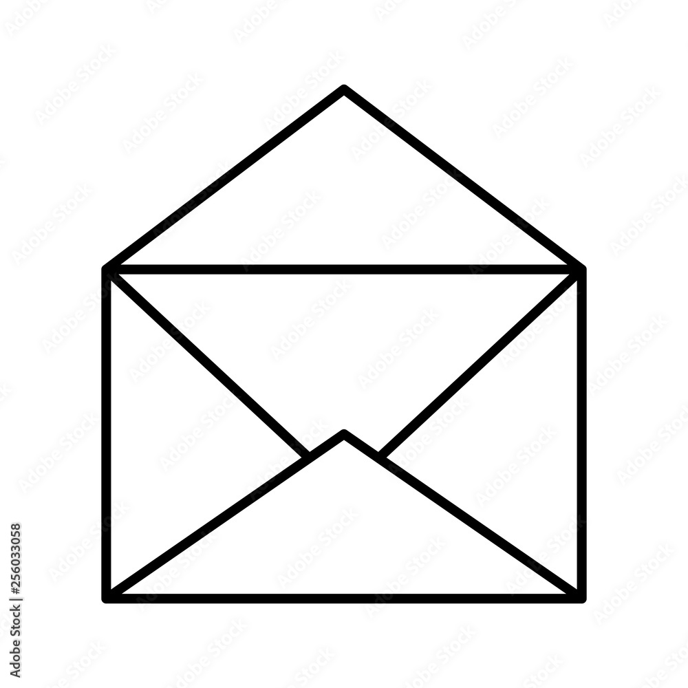 envelope mail isolated icon envelope mail isolated icon
