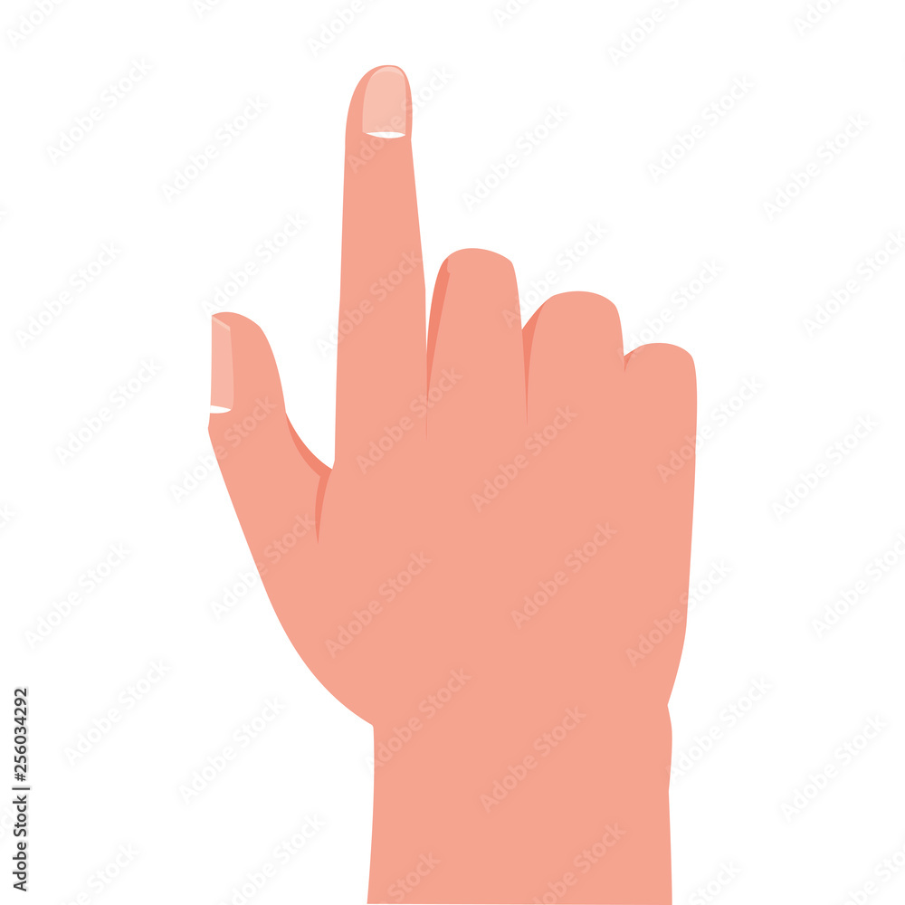 hand human index icon hand human index icon
