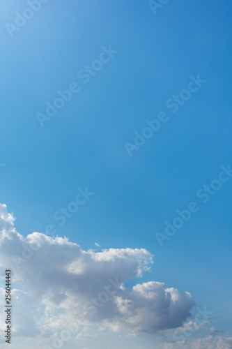 Some clouds in the sky. Background texture