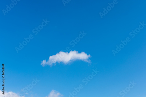 Some clouds in the sky. Background texture