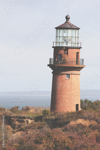Gay Head Lighthouse Cliff Aquinnah, Martha's Vineyard Cape Cod Boston Massachusetts 