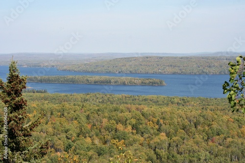 Paysage d'automne canadien