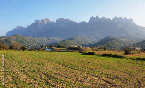 Montserrat mountain  Catalonia  Spain 