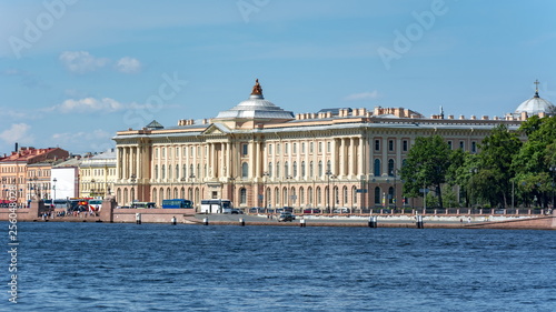 Imperial Academy of Arts building in St. Petersburg, Russia