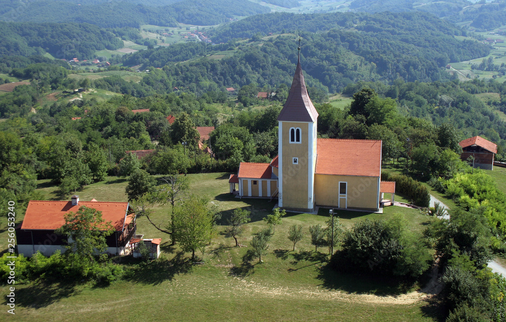 Chapel of Saint Vitus in Komor Zacretski, Croatia