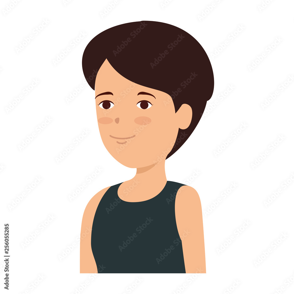 beautiful woman avatar character