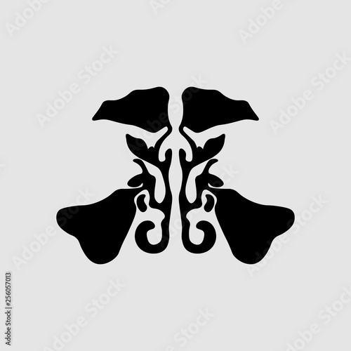 Maxillary sinus icon. Sinusitis. Sinus infection is inflammation of the sinuses. rhinosinusitis