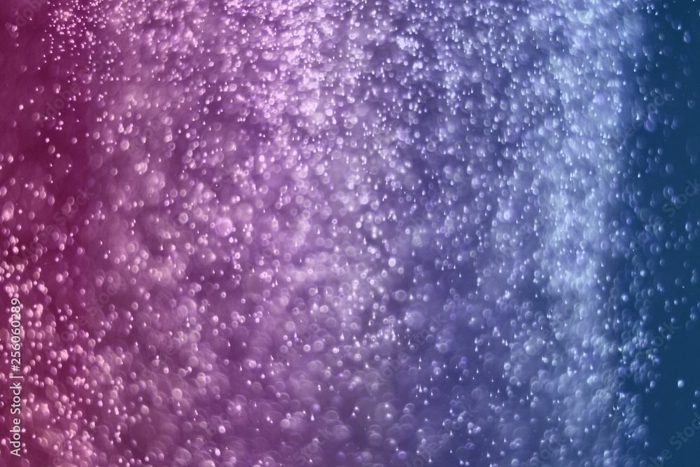 Obraz premium a lot of flying christmas sparkles bokeh texture - nice abstract photo background