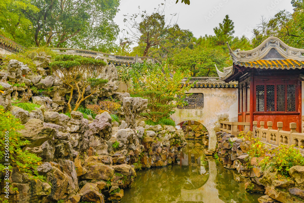Fototapeta premium Ogród Yuyuan, Szanghaj, Chiny