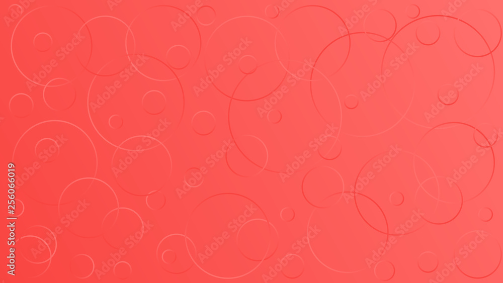 Living coral vector illustration, which consists of circles of different sizes. Gradient design for your products: advertising, banners, posters, videos, etc. .. Creative geometric background. Living coral vector illustration, which consists of circles of different sizes. Gradient design for your products: advertising, banners, posters, videos, etc. .. Creative geometric background.
