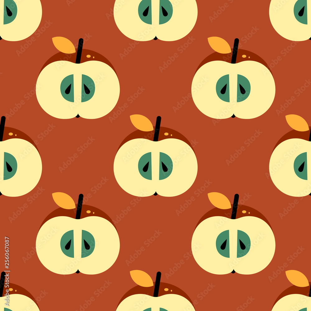 Apple simple pattern Apple simple pattern