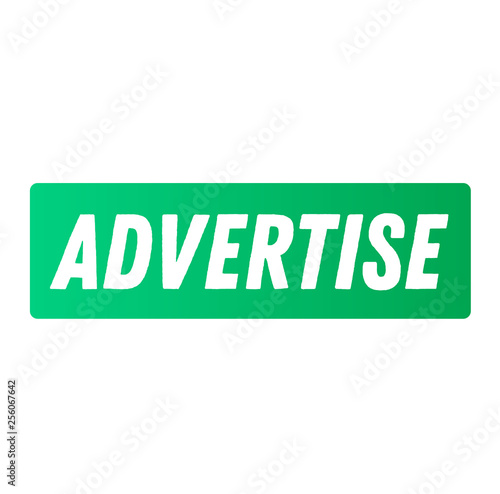 advertise advertising sticker